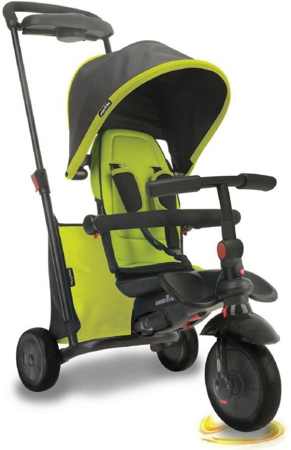 smarTrike® Dreirad »Folding Trike 500 grün«, mit verstellbarem Sonnenschutzdach