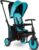 smarTrike® Dreirad »FoldingTrike STR3, Blau«, mit verstellbarem Sonnenschutzdach