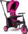smarTrike® Dreirad »FoldingTrike STR3, Pink«, mit verstellbarem Sonnenschutzdach