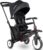 smarTrike® Dreirad »smarTfold STR5, Schwarz«, mit verstellbarem Sonnenschutzdach