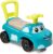 Smoby 720525 Mein erstes Auto Rutscherfahrzeug, Kinderfahrzeug mit Staufach und Kippschutz, für drinnen und draußen, für Kinder ab 10 Monaten, Blau