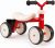 Smoby 721400 – Rookie Laufrad Rot – ideale Lauflernhilfe für Kinder ab 12 Monaten, Lauflernrad mit Spielzeug-Korb, Retro Design für Jungen und Mädchen