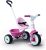 Smoby 740332 – Be Move rosa – Kinderdreirad mit Schubstange, Sitz mit Sicherheitsgurt, Metallrahmen, Pedal-Freilauf, für Kinder ab 15 Monaten