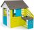 Smoby 810711 – Pretty Haus – Spielhaus für Kinder für drinnen und draußen, mit Küche und Küchenspielzeug (17 teilig), Gartenhaus für Jungen und…