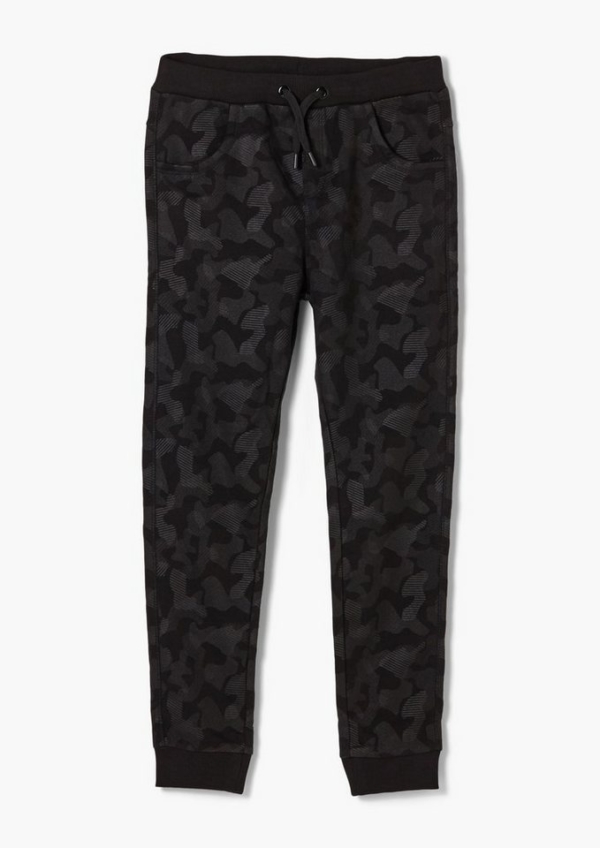 s.Oliver Jerseyhose »Sweathose mit Alloverprint« (1-tlg)