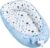 Solvera_Ltd Babynest 2seitig Kokon öko Babybett Nestchen für Neugeborene 100% Baumwolle Kuschelnest Weiches und sicheres Baby-Reisebett mit einer…