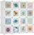 SONGMICS Kleiderschrank, DIY-Aufbewahrungsschrank, für hängende Kleidung, Aufbewahrung, für Kinder, mit 16 Würfeln, 4 Hängestangen, 123 x 41 x 123…