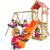 Spielturm Active Heroows Schaukelgestell mit Sandkasten und Kletterwand, Schaukel & Rutsche, viel Zubehör
