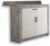 Stella Trading TIMO Praktische Baby Wickelkommode inkl. Aufsatz – Vielseitiger Wickeltisch mit viel Stauraum in Beton-Optik, weiß – 97 x 106 x 78…