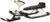 STIGA Erwachsene Schlitten Snowracer Rennrodel King Size GT Lenkschlitten Schwarz/Weiss
