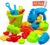 StillCool Strand Sandspielzeug Set mit Strandtasche Mesh,25 Stück Strandspielzeug für Familie Urlaub mit Spaten Schaufel, LKW, sandkasten Eimer…