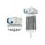 swing2sleep Babywippe »Federwiegenmotor heia Farbe weiß«, Sanftes Auf – und Abwippen