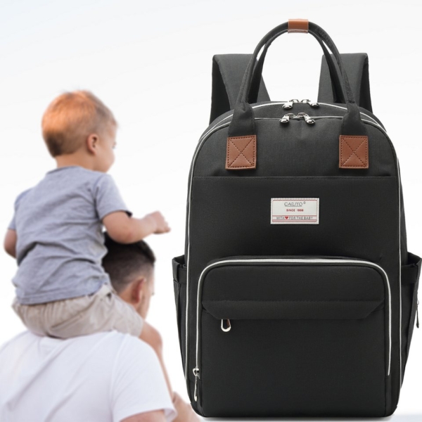 TAN.TOMI Wickelrucksack »Wickelrucksack »Windelbeutel Rucksack,Wickelrucksack groß,Baby Wickeltasche multifunktional« Großer Stauraum, kann die…