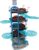 Theo Klein 2813 Bosch Car Service Parkhaus I Mit 5 Ebenen, doppelter Abfahrtrampe, 2 Rennautos, Fahrstuhl und vielem mehr I Maße: 55 cm x 55 cm x…