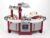 Theo Klein 9125 Miele Küche No. 1 I Beidseitig bespielbare Kinder-Küche I Kochplatte mit Sound und zahlreichem Zubehör I Maße: 137 cm x 55 cm x 95…