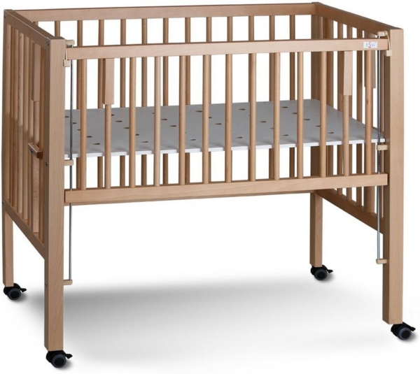 tiSsi® Beistellbett »MAXI Boxspring, natur«, inklusive Matratze; Made in Europe