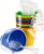 Top Race 12,7cm -Strandeimer Sandeimer und Sandschaufel-Set für Kinder | Strand- und Sandspielzeug | Verwendung für Sandformen im Sandkasten…