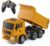 Top Race Ferngesteuerter Muldenkipper Spielzeug, Kipplaster mit Licht und realistischem Motorsound, 6-Kanal funktionsfähiger RC Traktor für Kinder…
