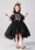 TOPMELON Abendkleid »Partykleid aus Tüll mit floraler Stickerei« Bequem zu tragen, Tüll, Elegant, Asymmetrischer Saum