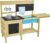 TP Toys TP612 Wooden Mud Kitchen Deluxe Holzschlamm Küche, holzfarben