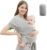 Tragetuch Baby, Newlemo Tragetuch – Hergestellt aus Softem Stretch Gewebe (Weich und Bequem), Babytragetuch Geeignet für Neugeborene, Kleinkinder