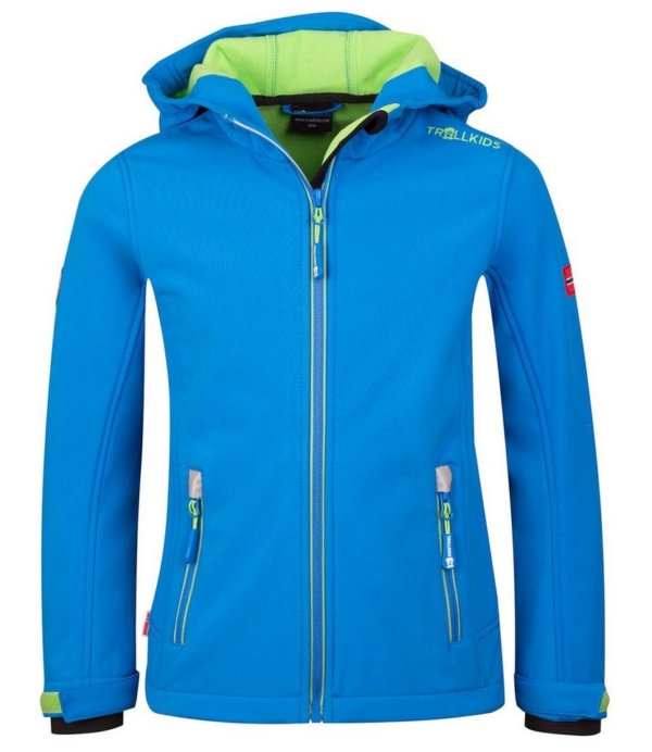 TROLLKIDS Softshelljacke »Trollfjord« Wasserdicht