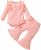 TT- Babykleidung Mädchen(3-18 Monate) Neugeborenen Kleidung Set Baby Kleinkind Outfit Langarm Rundhals Romper Bodysuit Pullover + Hose Babyset…