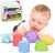 TUMAMA Baby Spielzeug ab 0 6 Monate , Weiche Baby Bälle Kleinkinder Beißring, Spielzeug für Kinder Pädagogisches Baby-Badespielzeug für 0-3 Jahre…
