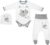 TupTam Baby Unisex Bekleidungsset mit Aufdruck 3 TLG.