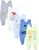 TupTam Baby Unisex Strampler mit Aufdruck Spruch 5er Pack