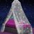 UB-STORE Betthimmel mit vorgeklebten leuchtenden Einhörner – Prinzessinen Moskitonetz für Mädchen Zimmerdekoration – Himmelbett Vorhänge für Kinder…