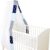 ULLENBOOM ® Babybett Himmel 135×200 cm Blau Hellblau Grau (Made in EU) – Betthimmel Baldachin aus ÖkoTex Baumwolle, für 60×120 cm & 70×140 cm…