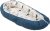 ULLENBOOM ® Babynest & Kuschelnest (55×95 cm) Blau-Wale (Made in EU) – Baby Nestchen aus Baumwolle, ideal als Reisebett, Baby Cocoon & Kuschelbett