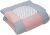 ULLENBOOM ® Krabbeldecke für Baby 80×80 cm gepolstert Rosa Grau (Made in EU) – Baby Krabbeldecke mit 100% OEKO-TEX® Baumwolle, ideal als Babydecke,…