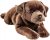 Uni-Toys Kuscheltier »Labrador braun, liegend – 60 cm (Länge) – Plüsch-Hund – Plüschtier«, zu 100 % recyceltes Füllmaterial