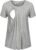 Unibelle Damen Kurzarm Umstandsshirt Mutterschaft Klassische Seite Geraffte T-Shirt Tops Mama Schwangerschaft Kleidung M, Hellgrau
