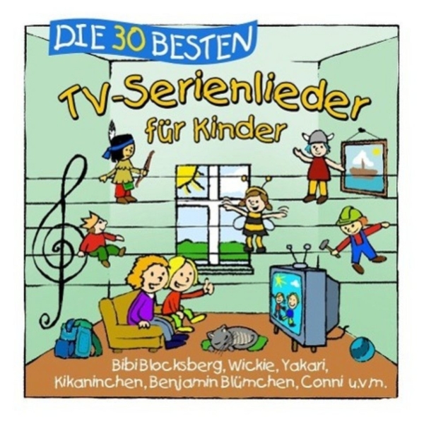 Universal Music GmbH Hörspiel »Die 30 besten TV-Serienlieder für Kinder«