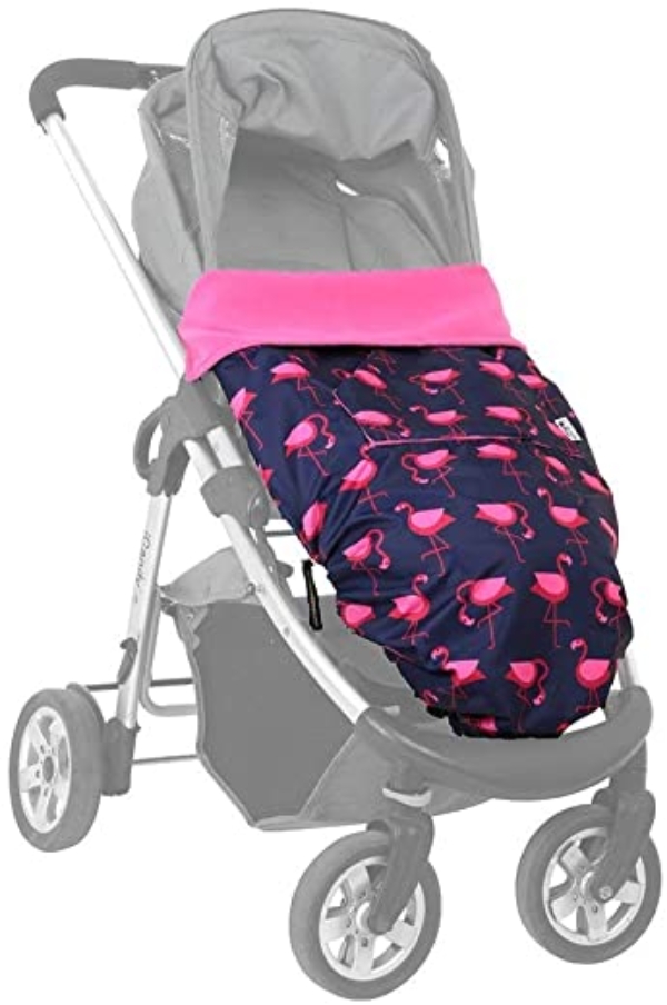 Universeller, wasserdichter Fußsack Für Kinderwagen, Autositz und Babytrage kann flach als Spielmatte ausgelegt werden | Universelle Passform für…