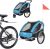 Veelar Sports 2 in 1 Kinderanhänger Fahrradanhänger Anhänger mit Buggy Set Jogger 50202-03 blau