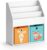 Vicco Kinderregal Bücherregal Aufbewahrungsregal Luigi Spielzeugablage Faltbox (Kinderregal + Faltbox Fuchs / Hase)