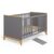 VitaliSpa® Kinderbett »Babybett Malia Gitterbett Beistellbett Jugendbett 140x70cm«