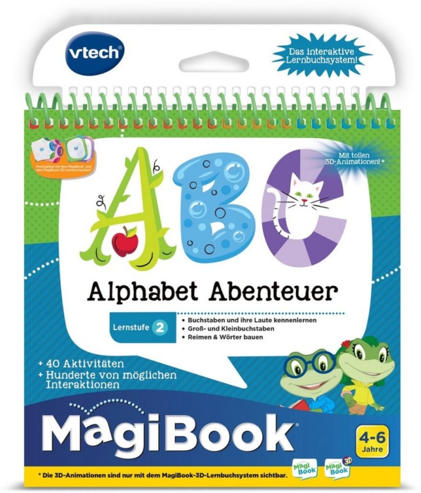 Vtech® Buch »MagiBook Lernstufe 2 – Alphabet Abenteuer«