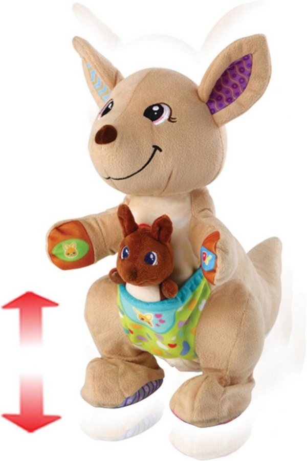 Vtech® Kuscheltier »Hüpf-mit-mir-Känguru« (2-St)