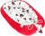 warmes Nestchen Baby 90×50 cm – Kuschelnest Neugeborene Nestchen Winter / Herbst Kokon Babynest Rot Minky mit Weiß-rotem Maus Motiv