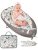 Wattne Baby Nest Pod to Promote Nourishing Sleep– Portable and Soft Baby Bed Lounger – Handmade, Breathable Newborn Cotton Crib