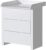 Weiss Kommode, Wickelkommode mit 3 Schubladen | Weiß Wickelauflage 80×75 für Kinderzimmer, Badezimmer | Baby Wickeltisch Organizer |…