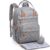 WELAVILA Baby Wickeltasche/Rucksack, Unisex Wickelrucksack Babytasche mit Wickelauflage, Isoliertaschen & Schnullerhalter, Große…