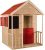 Wendi Toys M5 | Kinder Spielhaus Garten | Kinder Holzhaus für ein gesundes Spiel für draußen | Gartenhaus Holz | Garten Spielzeug 3-7 Jahre