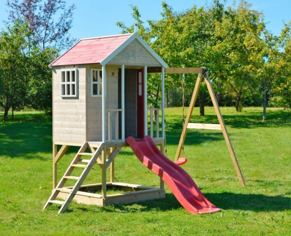Wendi Toys Spielturm »Wendi Toys Alpaka«, BxTxH: 350x290x242 cm