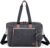 Wickeltasche – Dikaslon Große Windeltaschen für Mama und Papa – stilvolle Reisetasche mit Schnullerhalter und Wickelauflage （Dunkelgrau）